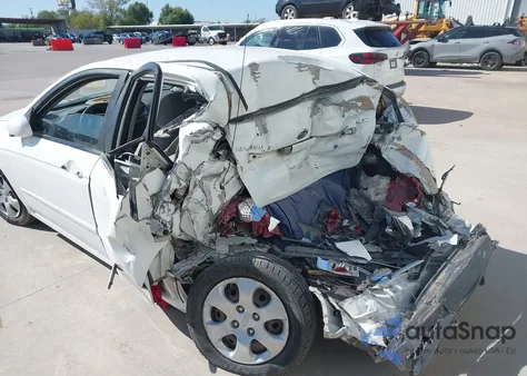 2009 Kia Spectra Lx from USA, damaged, VIN KNAFE221795602663